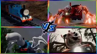 Mutant Train Monster🆚Friendly Engine🆚Dark Rail Beast&mdash;Epic Tiles Hop Showdown💥🚂Tiles Hop Edm Song#137
