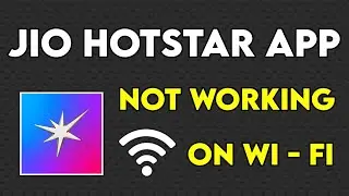 Jiohotstar Wifi Se Nahi Chal Raha Hai | Jio Hotstar Not Working On Wifi