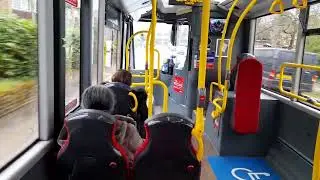 (SCREAMING EV!) Abellio London Switch Metrocity on 322 to Clapham Common!