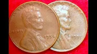 1954 & 1955 Wheat Pennies Worth Money