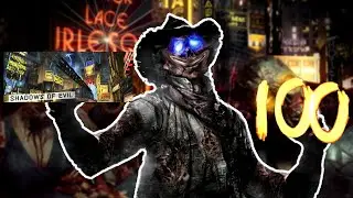 Начать Shadows of Evil в 100-м раунде сложно