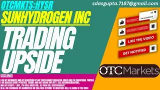 TRADING UPSIDE : HYSR STOCK ANALYSIS | SUNHYDROGEN INC STOCK