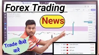 Forex Trading News में ट्रेडिंग कैसे करे l How to Trade in Forex News Trading l Fundamental Analysis