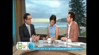 Dr Jonathon Ball - Spine Surgeon - Channel 10 - Wake Up (2014)