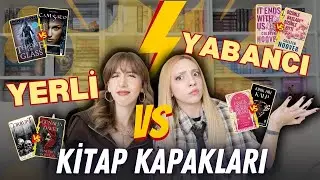 yerli ve yabancı kitap kapaklarını YARGILADIK