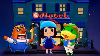 ATUALIZA&Ccedil;&Atilde;O! NOVO HOTEL e PERSONAGENS Do Animal Crossing New Horizons