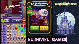 King's Nightmare : Royal Match | Help Me ! Stop Drilling | Capsite | Dream Games #RudhiViru Games