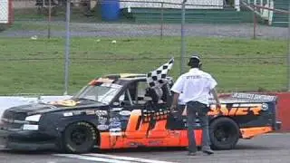 Mariage Quebec Pro-Cam Super Trucks  course auto camion ste-Croix River Side Speedeway