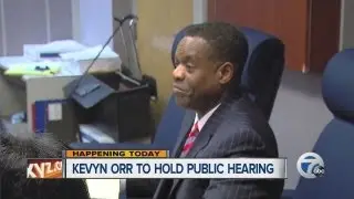 Kevyn Orr to hold public meeting on Detroit's finances