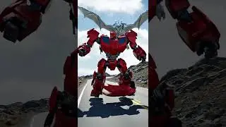 Car vs Dragon ⚙️ Epic Transform Fight