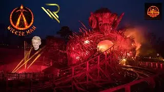 The Wicker Man Front Seat HD @ Alton Towers Resort 2020 POV On-Ride Footage & Queueing with Baby Bro
