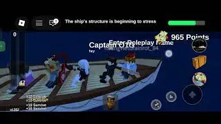 I play Roblox Titanic