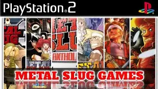 All Metal Slug Games on PS2