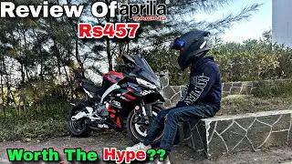 Review Of Aprilia Rs457 ! || Worth The Hype!!??|| #apriliars457 