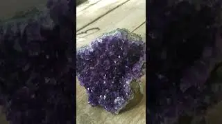 Beautiful Uruguay amethyst standing cluster.