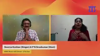 AIMA Music with Dinner - Soorya Keshav (Sharjah) - Day 271