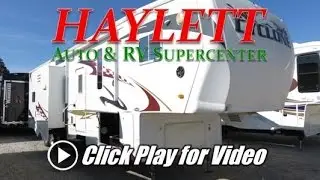 (Sold) HaylettRV.com - 2009 Heartland Cyclone 3914 Used Toy Hauler Fifth Wheel RV
