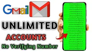 Unlimited Gmail Account Create  Without Phone Number || No Verify Phone Number 