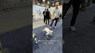 Robotic dogs in CES 2025￼