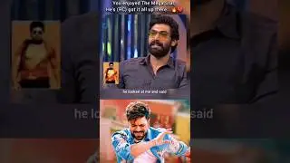 #Rana About #RamCharan dance 🤩💥 | I like him dancing ❤️&zwj;🔥| Ramcharan fans club