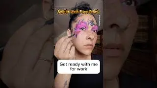 Quick and easy face paint ideas for Halloween #shortsyoutube #shortsfeed #shortsvideo #halloween