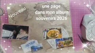 UNE 1ERE PAGE 30X30 DANS MON ALBUM SOUVENIRS 2026