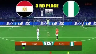 مصر ضد نيجيريا | ركلات الترجيح | المركز الثالث في كأس الأمم الأفريقية 2025 | إي فوتبول بيس