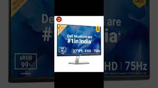 🔥 Dell 27&rsquo;&rsquo; FHD Monitor &ndash; 75Hz | Best Budget Monitor for 2025! 💻 #Amazonsale #Shorts #trending