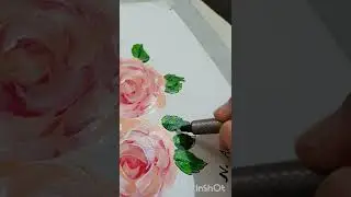 Rose painting tutorial easy step by step N.ARt