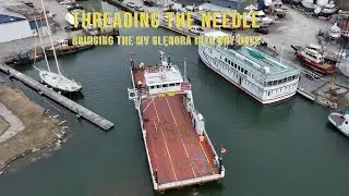 Threading the Needle - dry docking the MV Glenora Car Ferry   4K