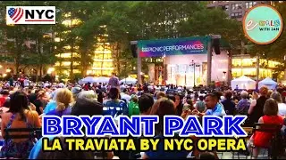 💖 NYC Walk [HD]: 2022 Season of Picnic Performances in Bryant Park, Midtown Manhattan