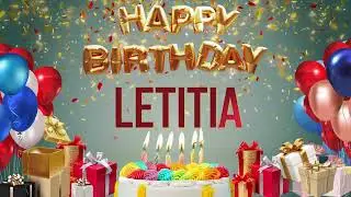 LETITIA - Happy Birthday Letitia #Letitia