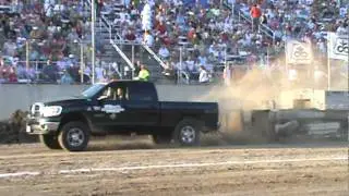 Dan's Diesel Performance Dan Clarke Pulling Cummins EFILive Beta Test Truck @ Union Grove 7-29-11