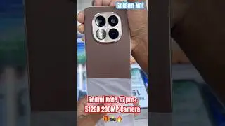Redmi Note 15 Pro Plus #redminote15proplus #newmobile #unboxingvideo #pubgimobile #waterproofphone