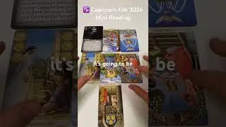 Capricorn ♑️ | February 2026 Mini Tarot Reading