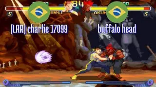 FT5 @sfa2u: (LAR) charlie 17099 (BR) vs buffalo head (BR) [SF Alpha 2 sfa2 Fightcade] Dec 27