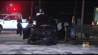 2 Dead In Multiple-Vehicle Crash In SF Bayview District