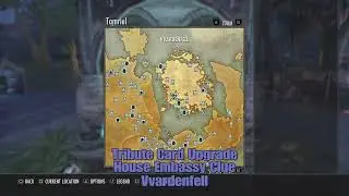 ESO House Embassy Clue, Tribute Card Upgrade, Vvardenfell Location, The Elder Scrolls Online