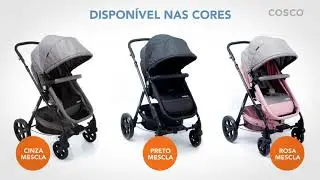 Carrinho POPPY Cosco - Carrinho de Bebe com Bebe Conforto - Funcionalidades e Montagem