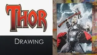 Drawing Thor | Infinity War | Comic Style