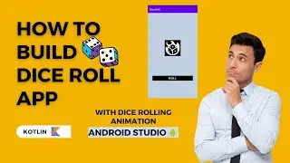 How to build Dice Roll App in android studio || Kotlin || With animation || Animation Drawable