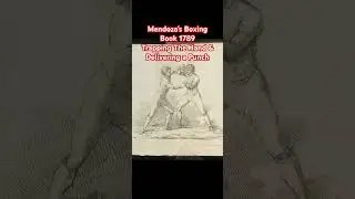 Mendoza&rsquo;s Boxing Book 1789 Trapping the Hand & Delivering a Punch #boxing #boxinghistory #mma