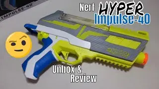 Nerf Hyper Impulse-40 Blaster Unbox & Review