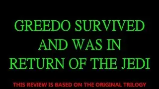 Han Shoots First - Star Wars Cantina Scene Review