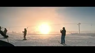 Skiing in Sälen, Sweden