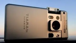 懐かしの写真機　FUJI　TIARA ix TITANIUM