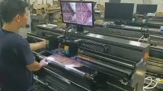 TBJ1200 Flexo Plate Mounting Machine testing video for Mr Eduardo