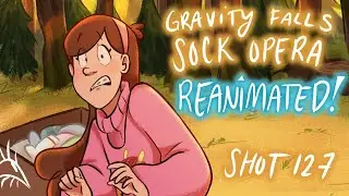 Gravity Falls Sock Opera Reanimated Shot 127 | PROCESS + TIMELAPSE