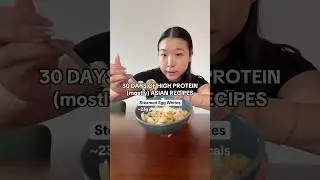 HIGH PROTEIN STEAMED EGG WHITES | 23g protein, 125 cals