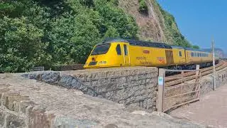 Trains at Teignmouth. #gwr #class800 #networkrail #railwaystation